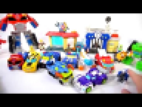 Боты Спасатели Трансформеры обзор игрушек трансформеров роботы игрушки про мультик Игрушки 