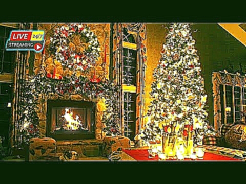 Nat King Cole,Frank Sinatra,Dean Martin,Elvis Presley,Bing Crosby| Classics Christmas with Fireplace 