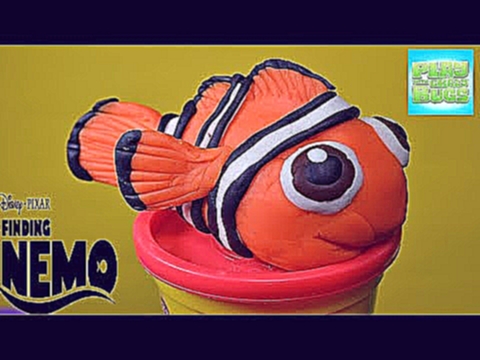 Play Doh Disney Finding Nemo Fish Cartoon Movie How to Make Nemo with Playdough kids Tegan Gêm 