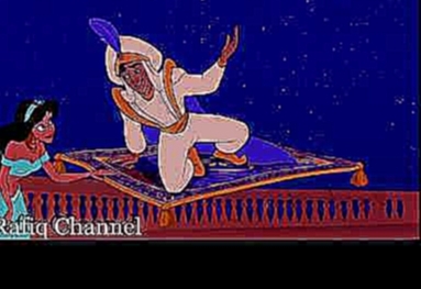 Aladdin and Jasmine Balcony Scene in hindi - Jawwad Rafiq 