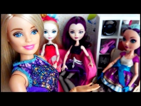 Мультик куклы Барби и Эвер Афтер Хай Мультики для девочке Стоп Моушен  Куклы Шоу 