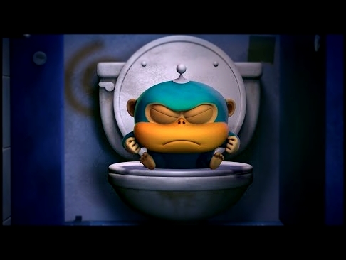 Обезьянки из космоса Alien Monkeys - Ванная комната 5 серия Самый смешной прикольный мультик 