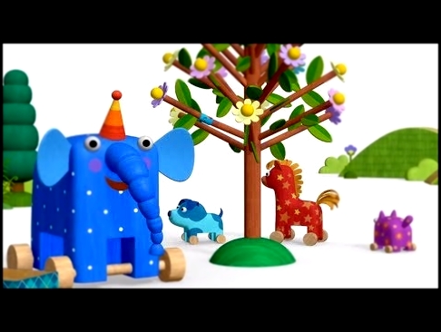 Деревяшки - Деревце - Развивающие мультики для малышей - серия 25 