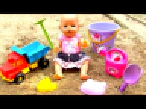 Кукла Играет в Песочнице Мультик Детский Парк Игрушки для Песка  108mamatv 