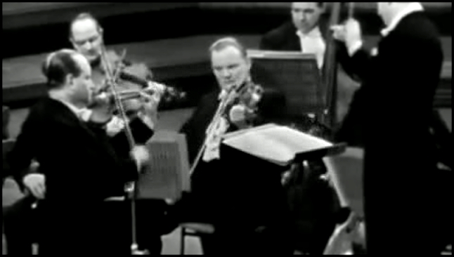 Видеоклип Давид Ойстрах - Bach, Violin Concerto in A minor 