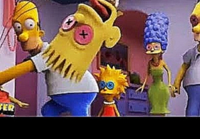 The Simpsons - Bart Coraline head ᴴᴰ 