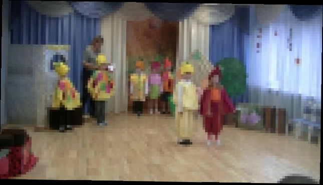 Спектакль "Приключения Чиполлино", показывают дети группы №5 "Ромашка" ОДШО №796 