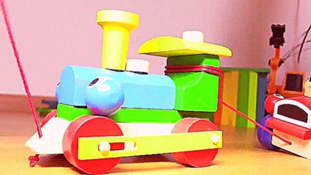 Мультики про машинку - Видео для детей - Кротик, паровозик, бетономешалка и автосервис 