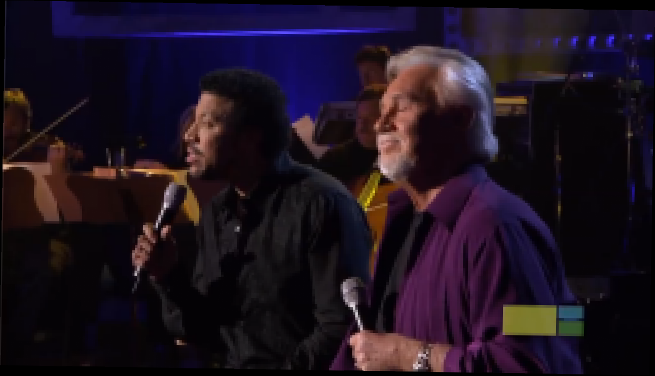 Видеоклип Lionel Richie And Kenny Rogers - "Lady" (Live) 