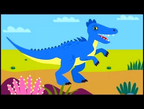 ДИНОЗАВР - Детская песня мультфильм про динозавра 