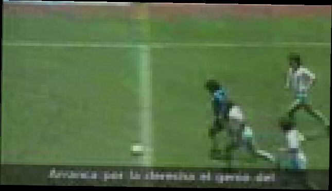 Марадона Гол Аргентина Англия 2-1 1986 