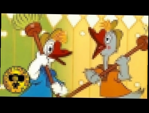 Мультфильмы: Два весёлых гуся | Two merry geese with subtitles english, greek, italian, russian 