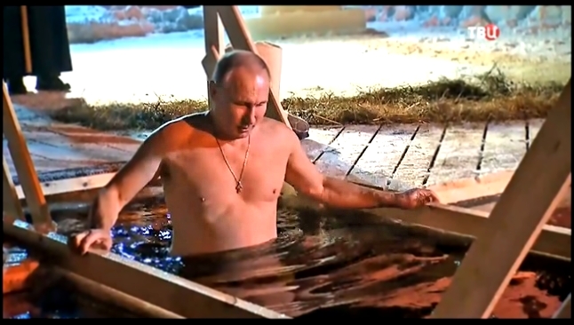 Фейковое купание Путина в проруби на крещение 