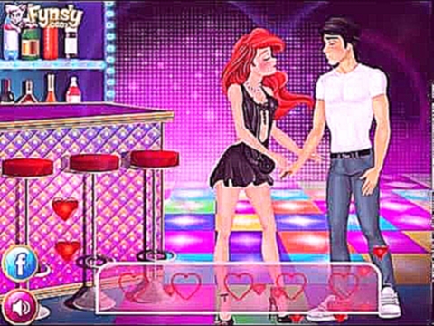 Мультик игра Ариэль в ночном клубе Princess Ariel In The Night Club 