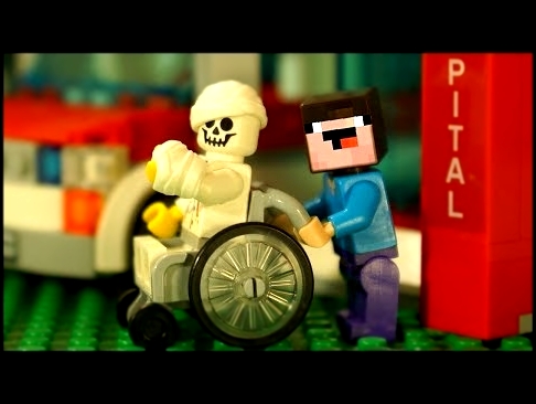 ЧТО С БОРЬКОЙ ? Лего НУБик Майнкрафт Мультики - LEGO Minecraft FNAF Animation 