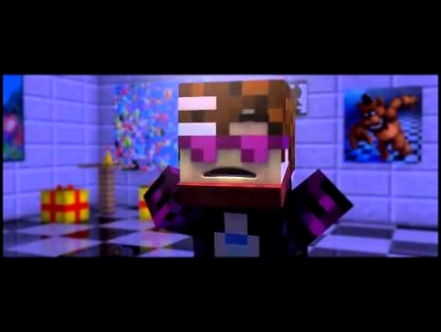 Видеоклип Minecraft-Мультик-5 НОЧЕЙ С ФРЕДДИ 1 Анимация на руском языке! 