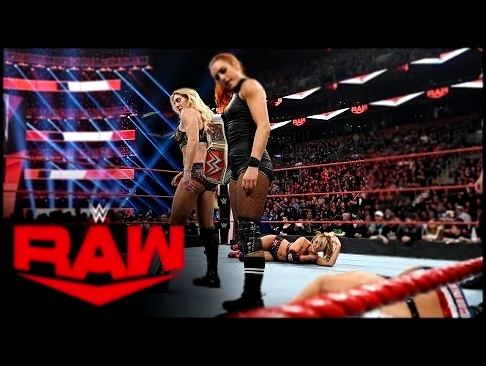 Becky Lynch &amp; Charlotte Flair vs. The IIconics: Raw, Nov. 18, 2019 