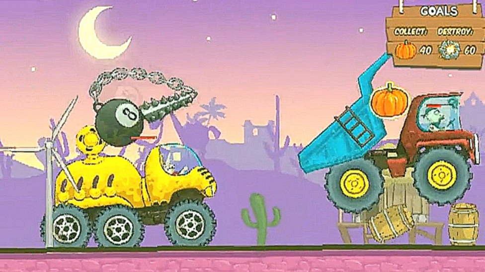 Мультфильм Трактор разрушитель Мультик для детей Destroyer Tractor 
