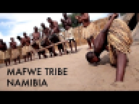 African Dance competition. Namibian Tribe Mafwe. Travel Documentary 