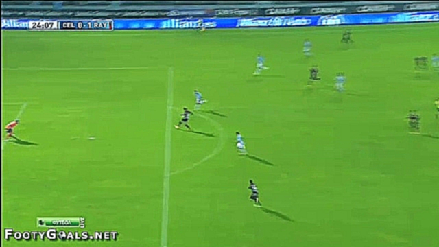 Видеоклип Celta Vigo 0-1 Rayo Vallecano (Goal Jonathan Viera) 