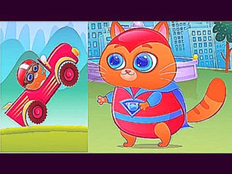 КОТЕНОК БУБУ #39 – игровой мультик для детей, ухаживаем за котиком! My Virtual cat Bob Bubbu 