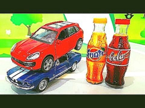 Мультики про машинки. Лучшие мультики - Машинки и Кока Кола. Coca Cola VS cars. Лего Мультфильмы 