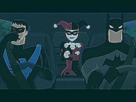 Харли Квинн пердит в машине, мультфильм Бэтмен и Харли Квинн 