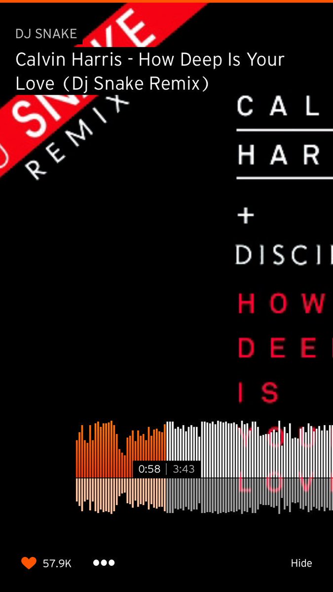 How Deep Is Your Love DJ Snake Remix Calvin Harris, Disciples
