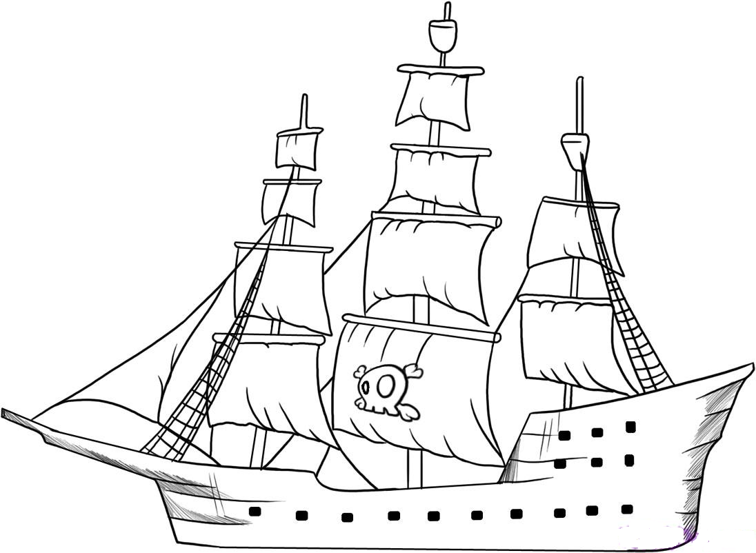 Корабль Пиратов VergillBell